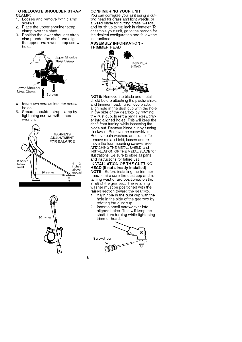 Craftsman 358.795800 User Manual | Page 6 / 39