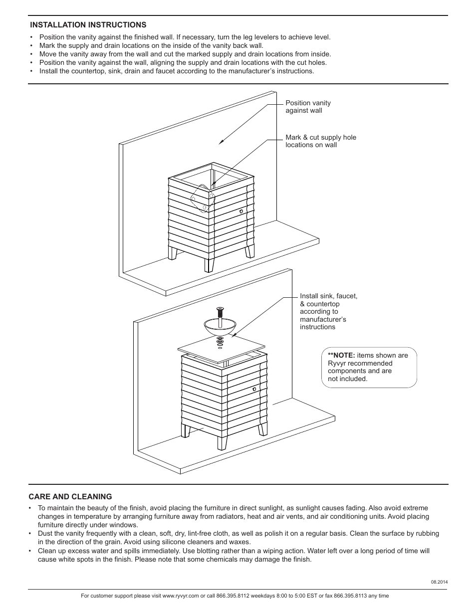 Ryvyr V-WAVE-24DE User Manual | Page 2 / 2
