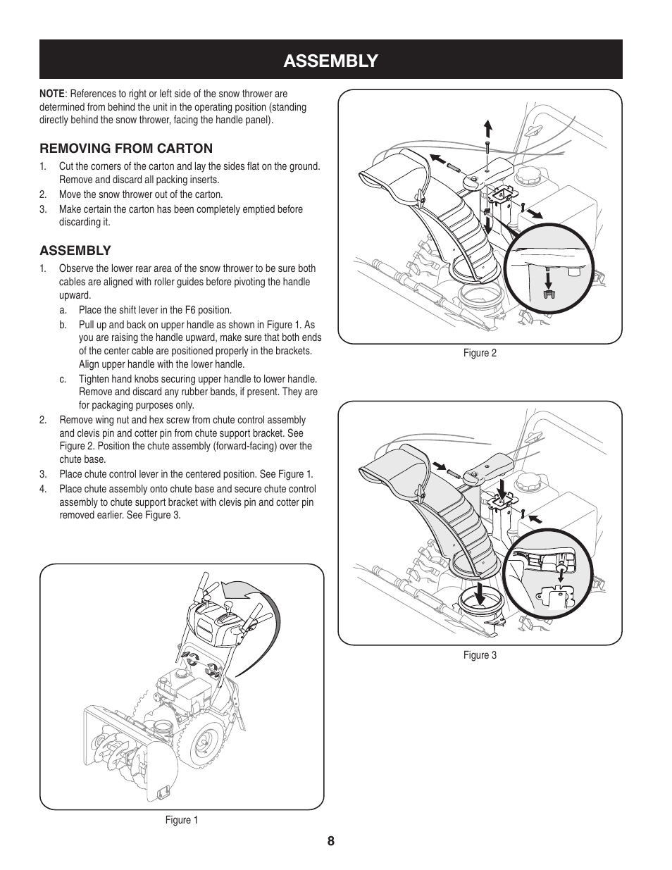Assembly | Craftsman 247.8897 User Manual | Page 8 / 68
