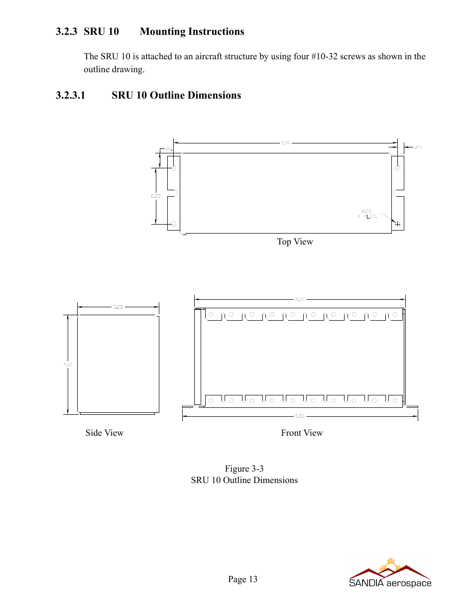Sandia Aerospace SA 3NVG User Manual | Page 14 / 29