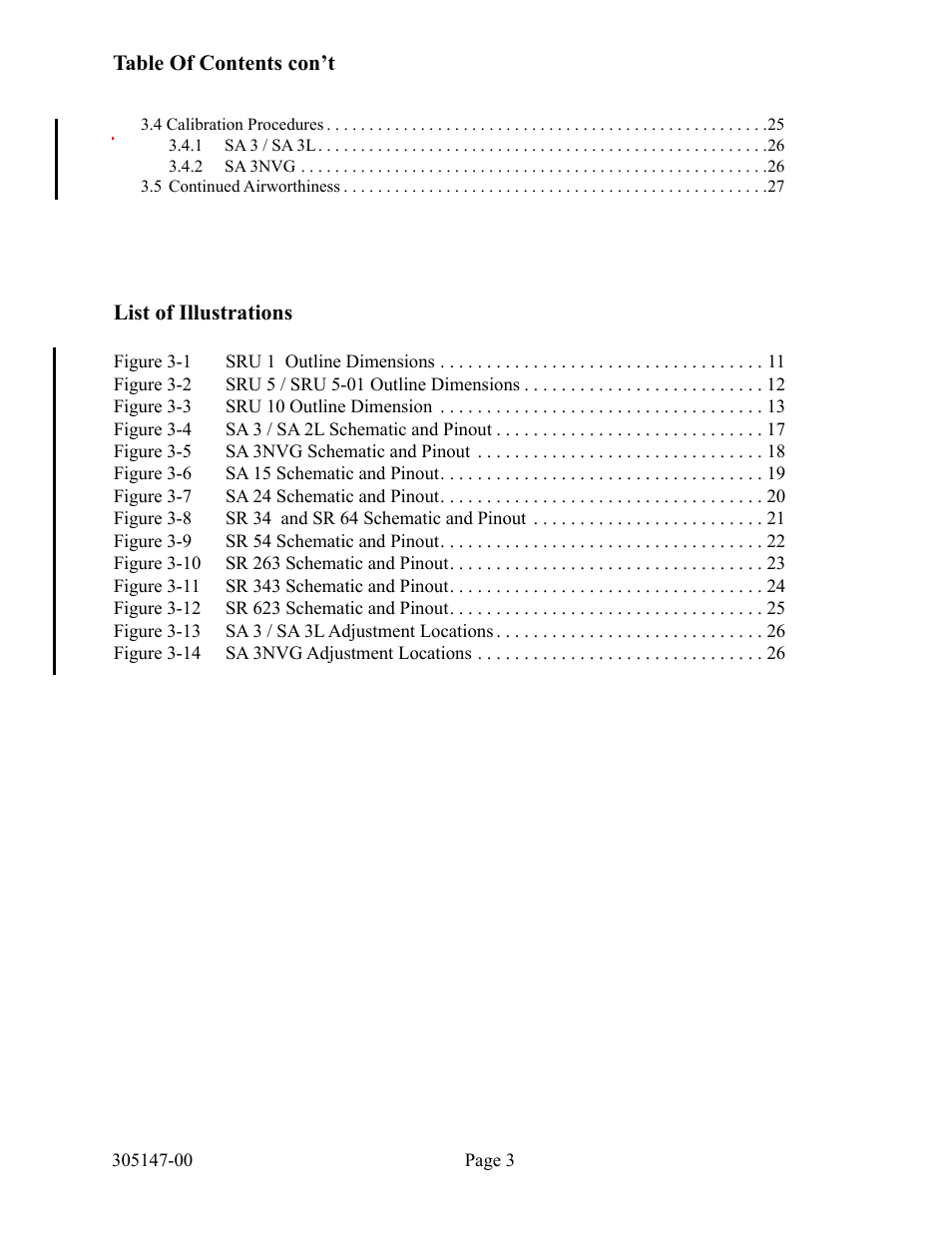Sandia Aerospace SA 3NVG User Manual | Page 4 / 29