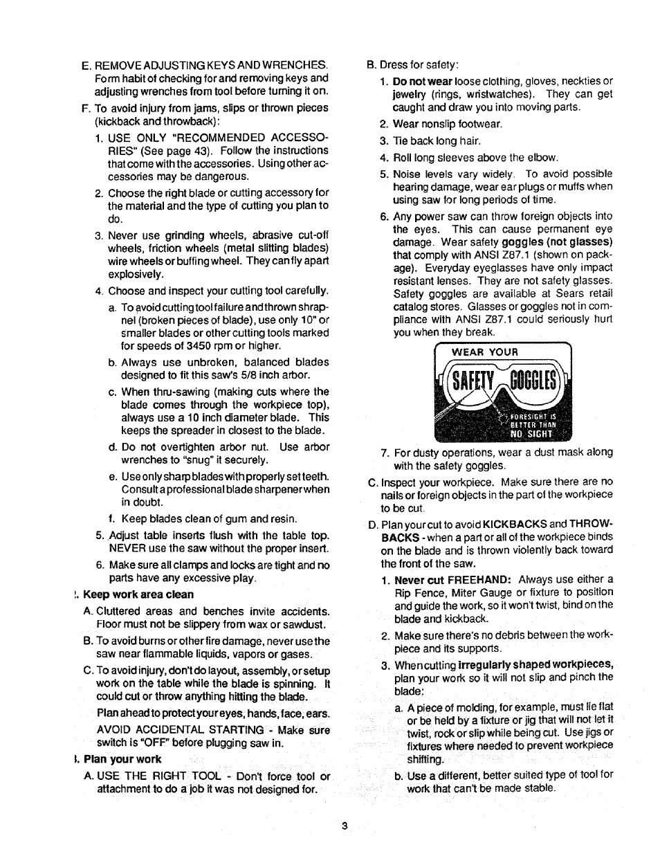 Craftsman 113.298761 User Manual | Page 3 / 56