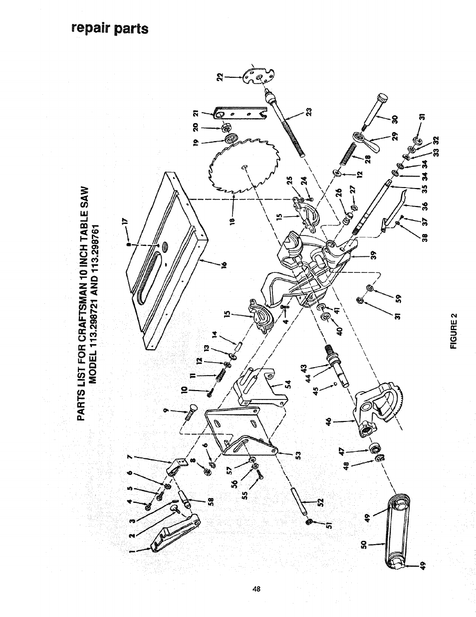 Craftsman 113.298761 User Manual | Page 48 / 56