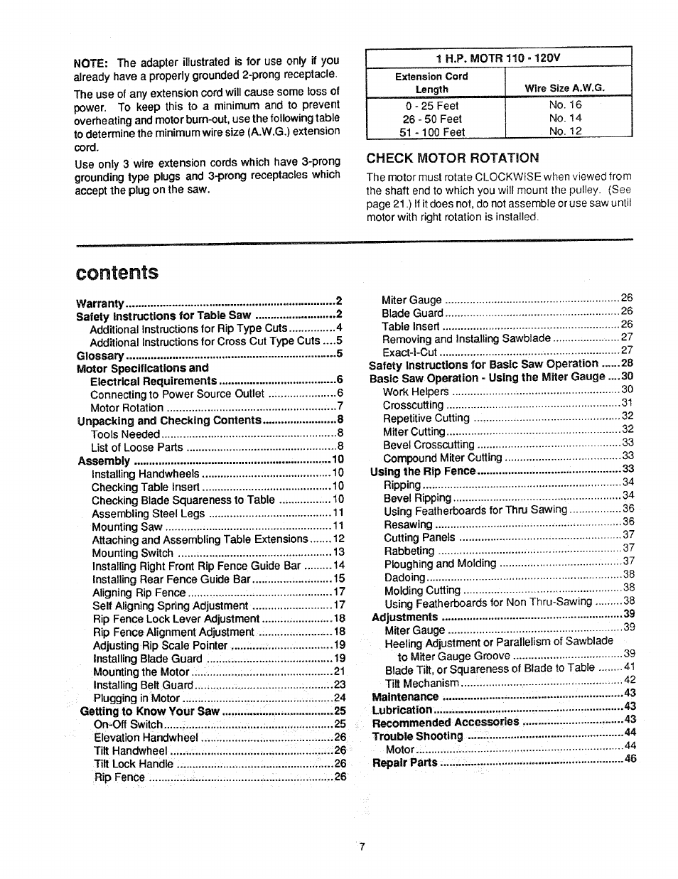 Craftsman 113.298761 User Manual | Page 7 / 56