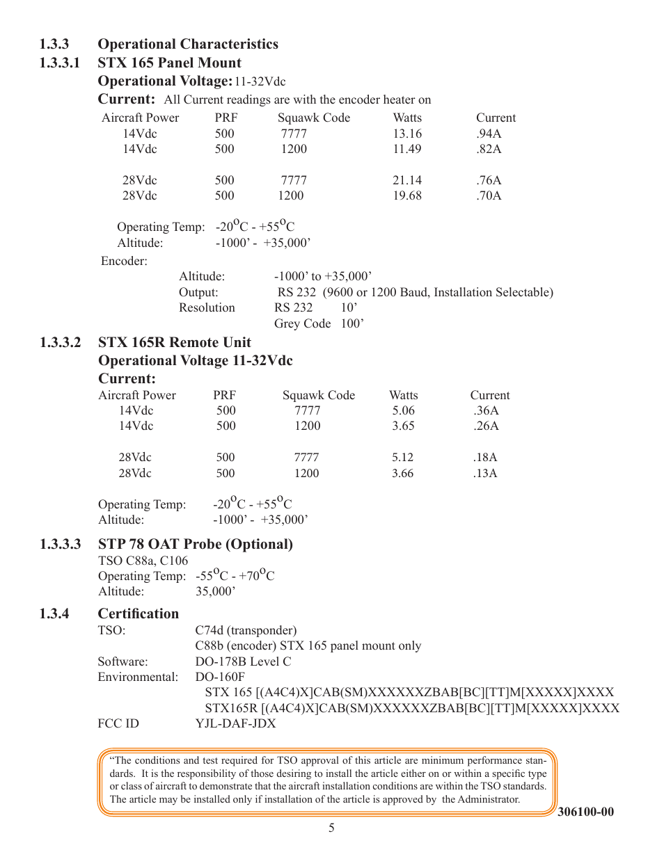 Sandia Aerospace STX 165 Installation Manual User Manual | Page 6 / 22