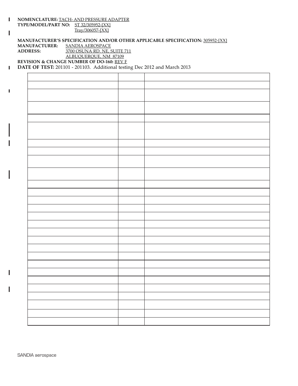 Sandia Aerospace ST 32 User Manual | Page 6 / 12