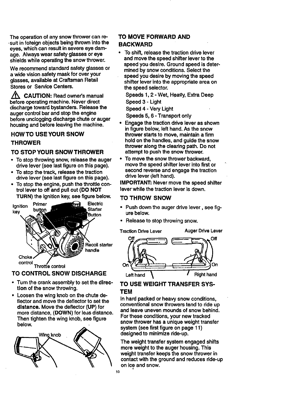 Craftsman 536.888400 User Manual | Page 10 / 42