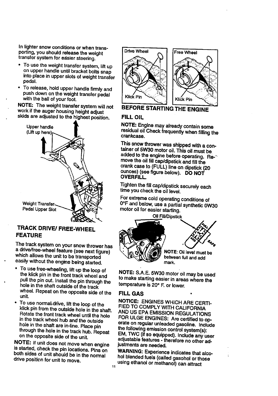 Craftsman 536.888400 User Manual | Page 11 / 42