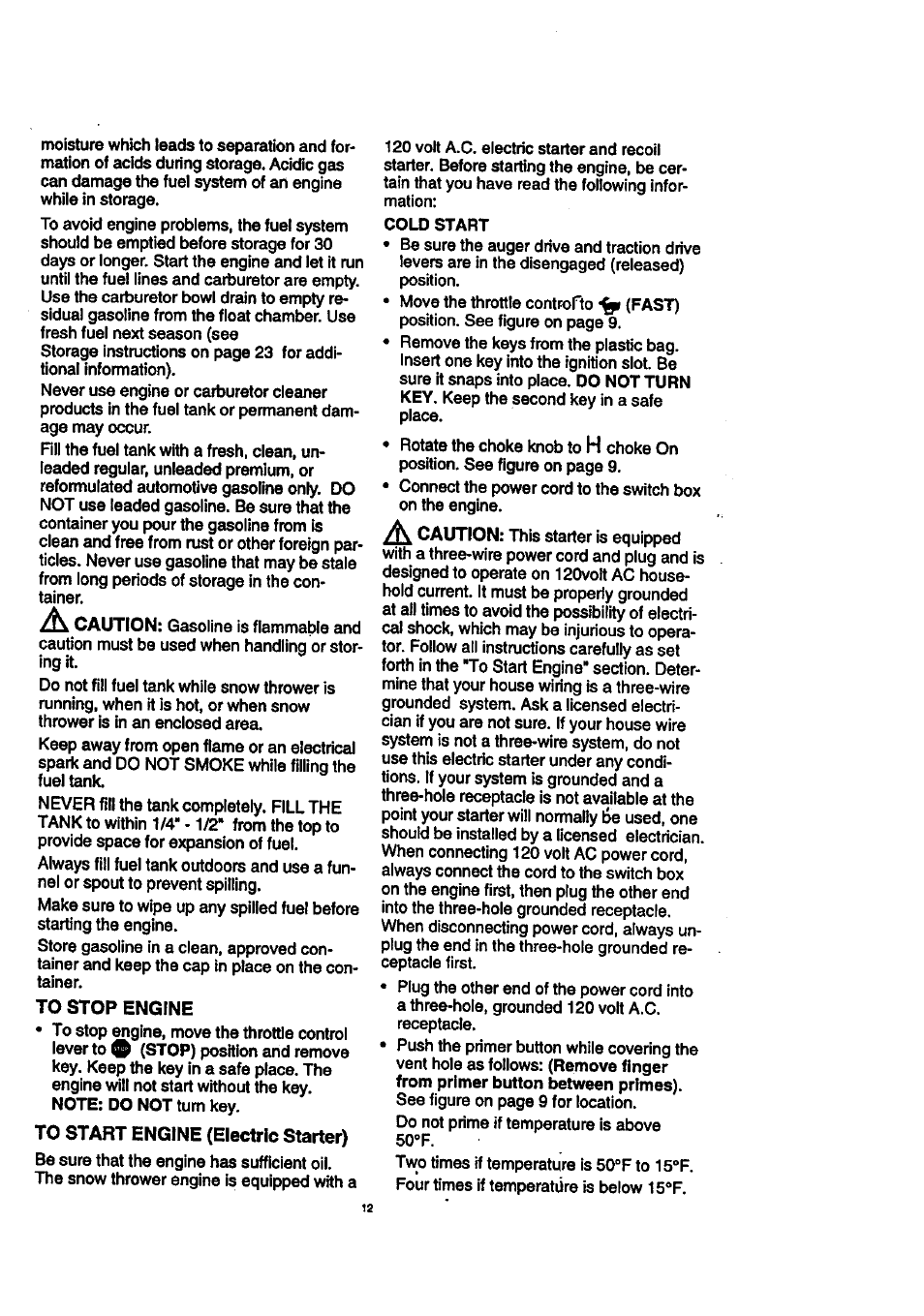 Craftsman 536.888400 User Manual | Page 12 / 42