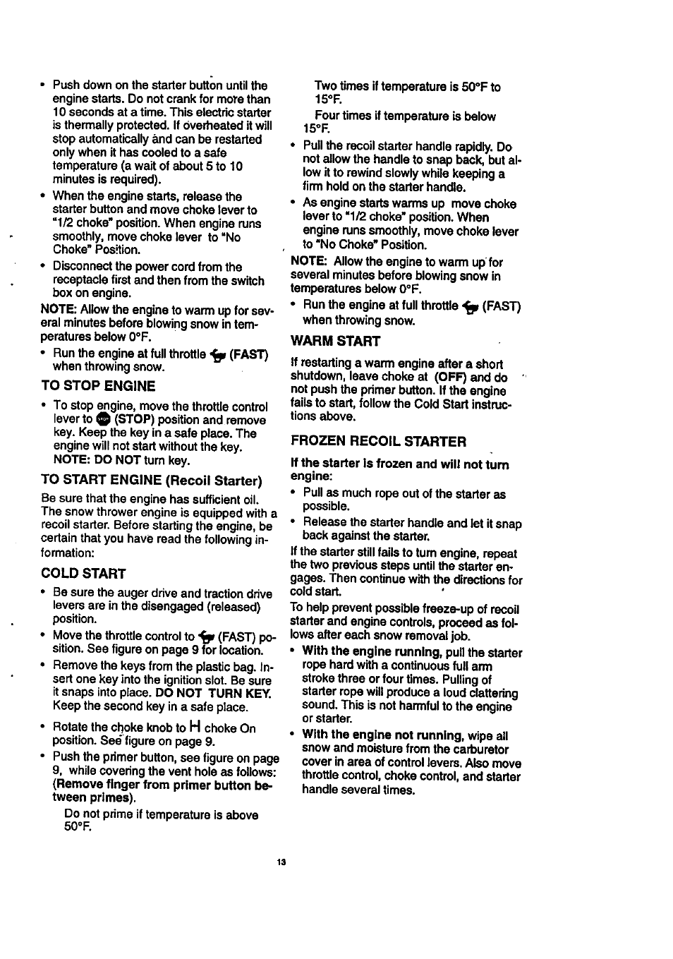 Craftsman 536.888400 User Manual | Page 13 / 42