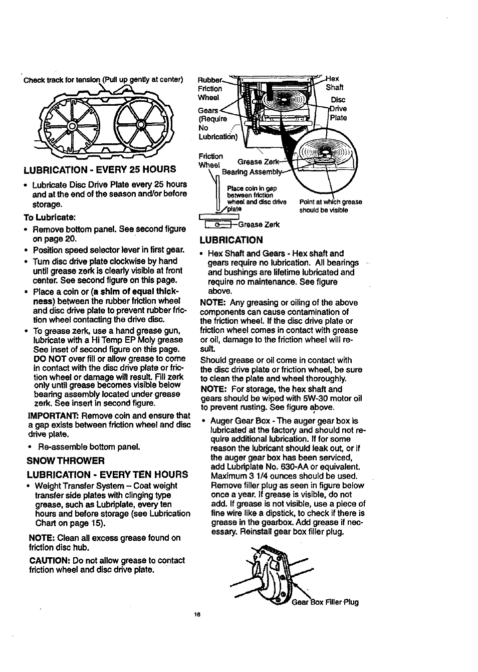 Craftsman 536.888400 User Manual | Page 16 / 42
