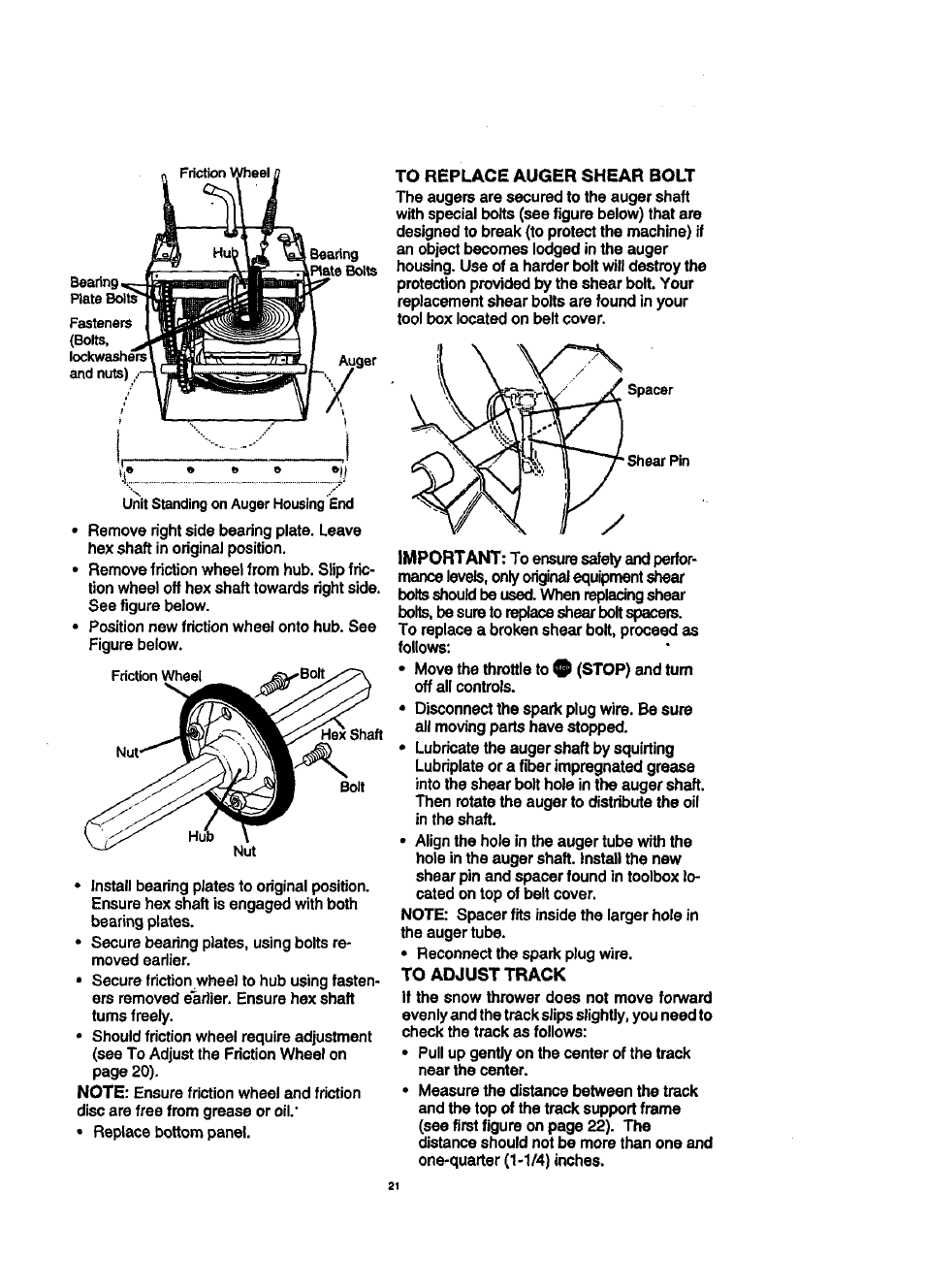 Craftsman 536.888400 User Manual | Page 21 / 42
