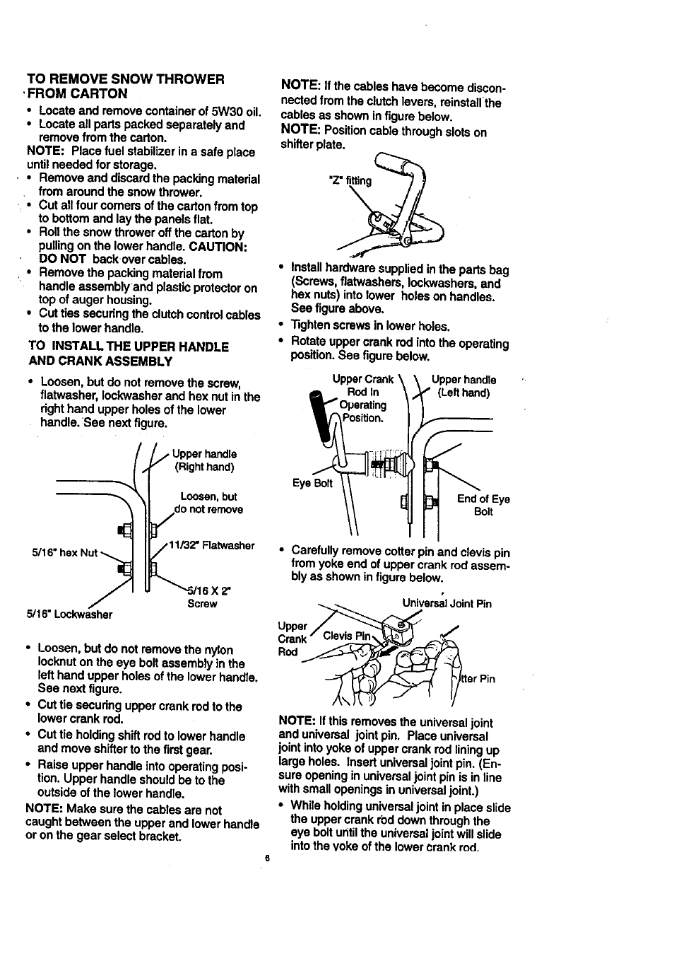 Craftsman 536.888400 User Manual | Page 6 / 42