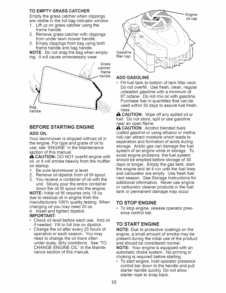 Craftsman 917.374356 User Manual | Page 10 / 48