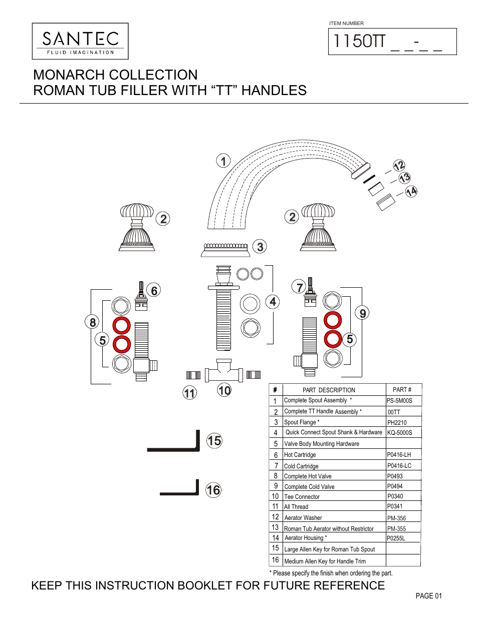 Santec 1150TT User Manual | 4 pages