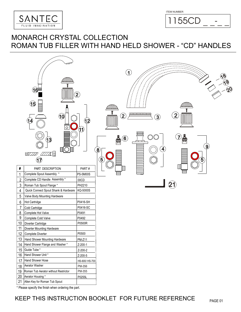 Santec 1155CD User Manual | 4 pages