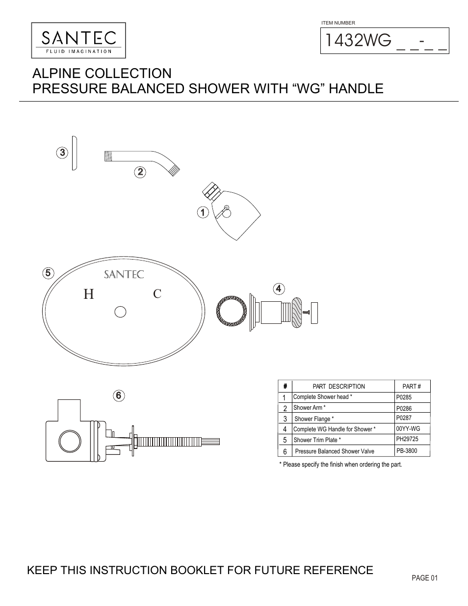 Santec 1432WG User Manual | 4 pages