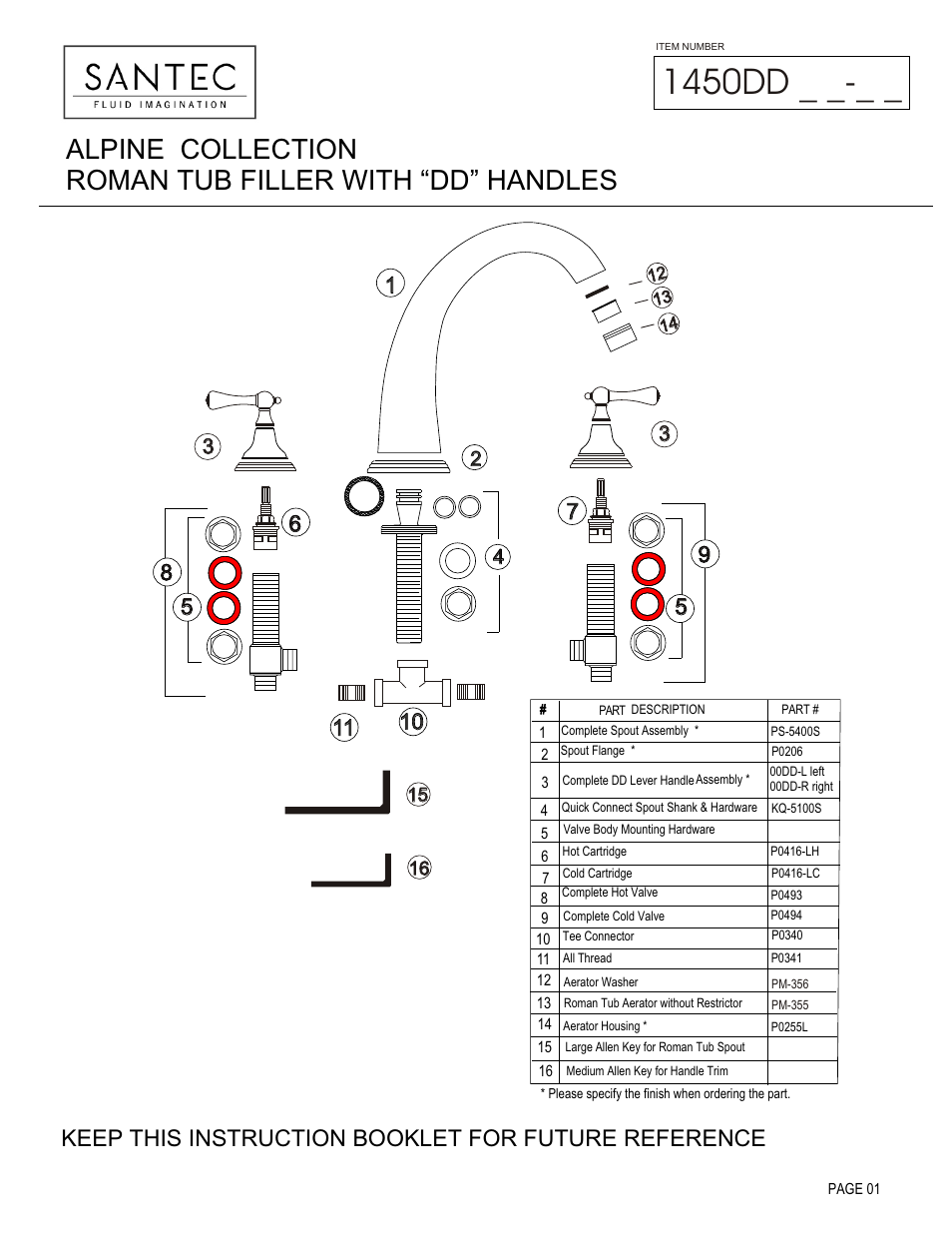 Santec 1450DD User Manual | 4 pages