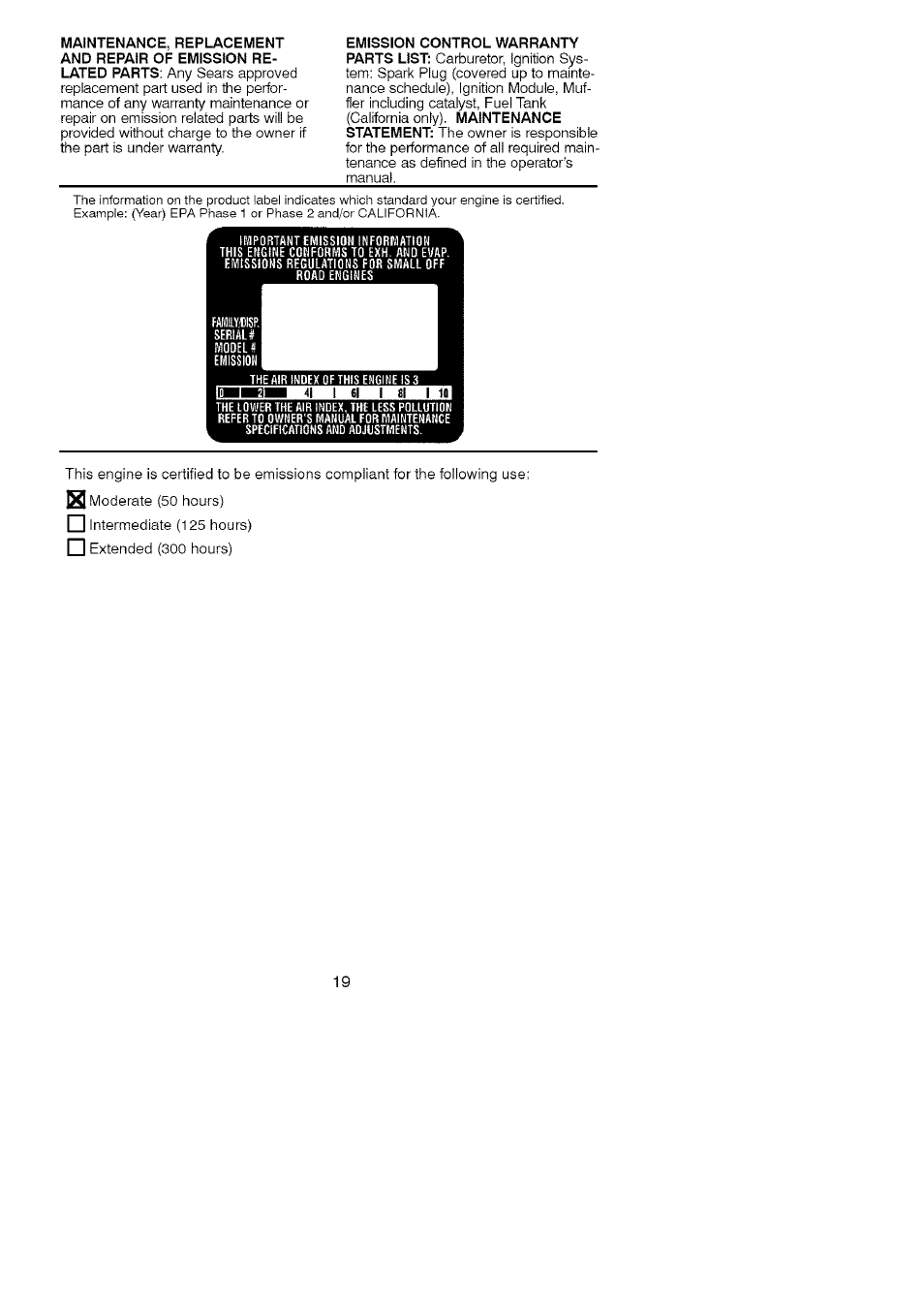 Craftsman 358.79104 User Manual | Page 19 / 19