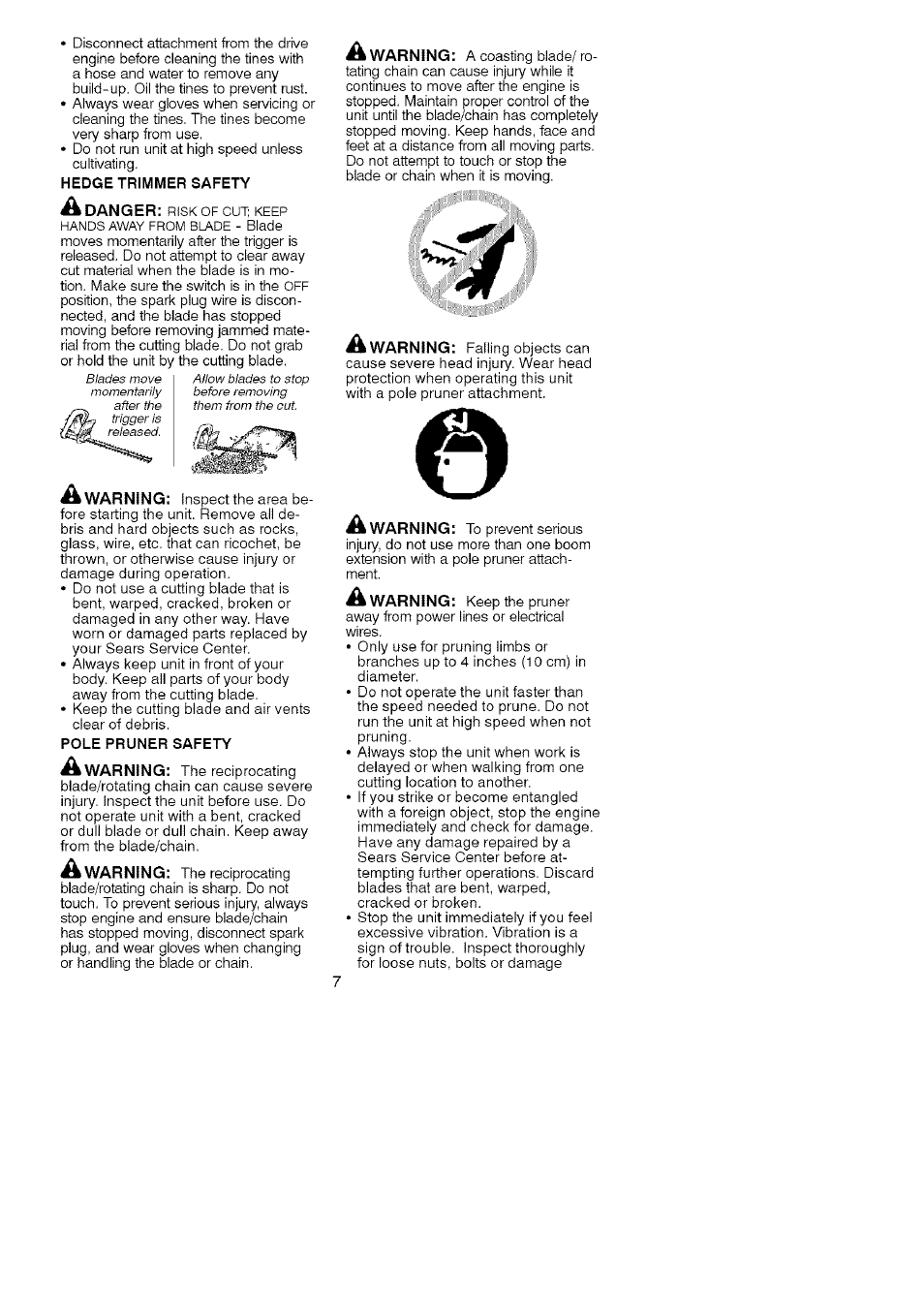 Craftsman 358.79104 User Manual | Page 7 / 19