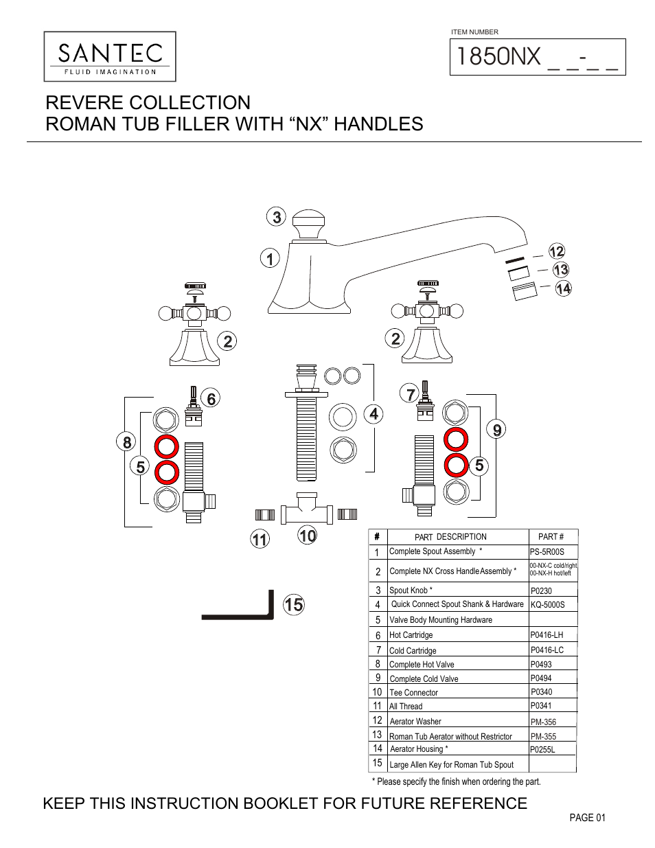 Santec 1850NX User Manual | 4 pages