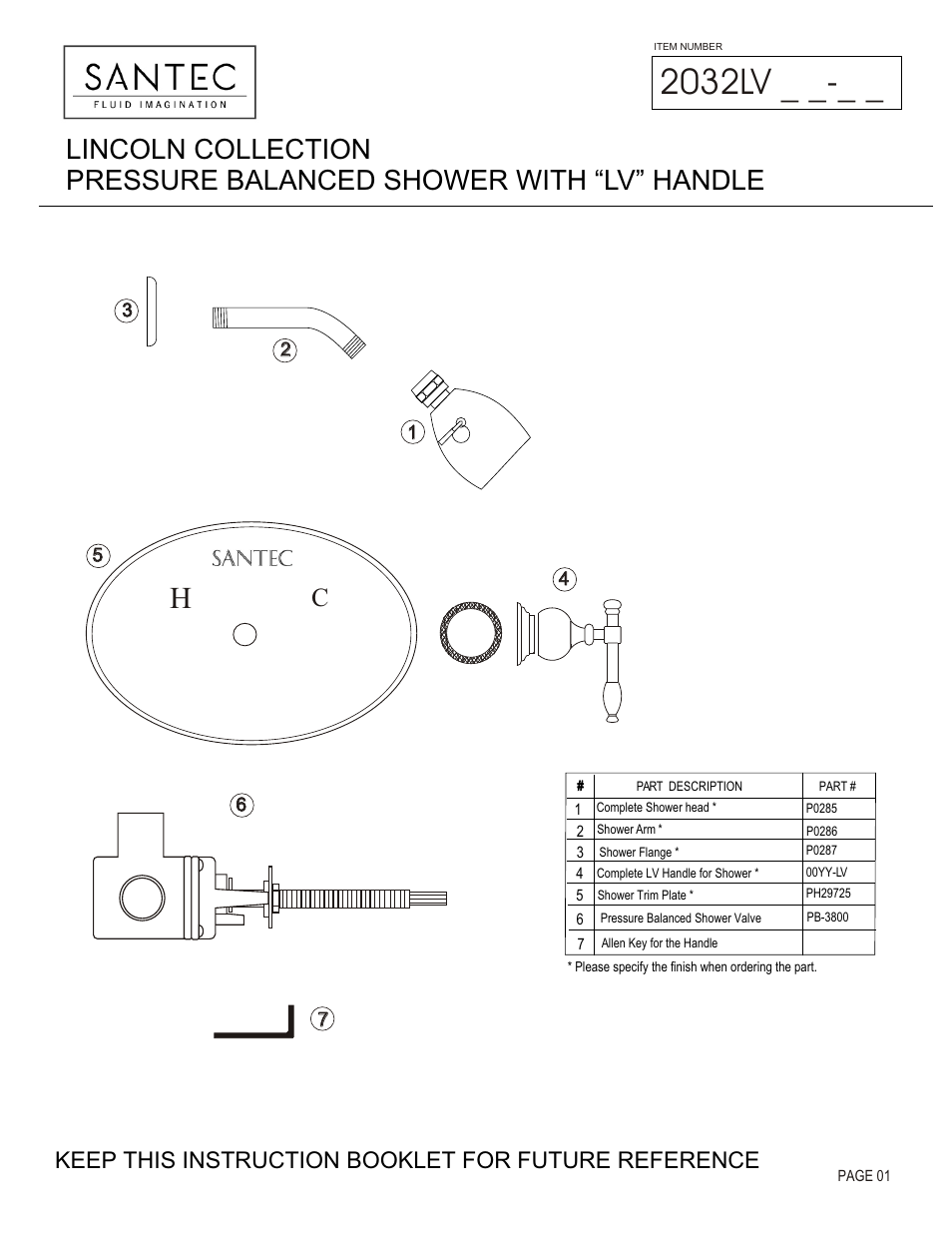 Santec 2032LV User Manual | 4 pages