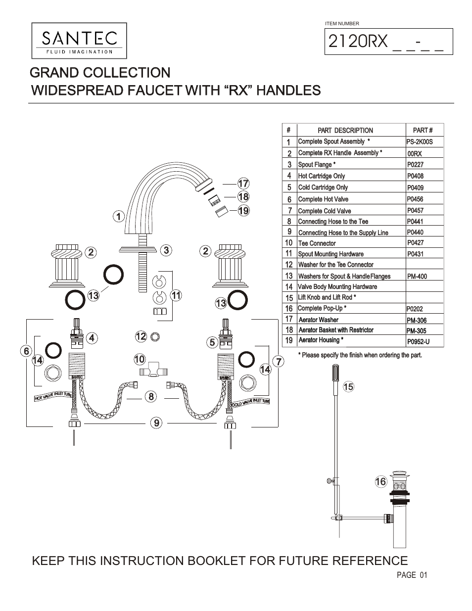 Santec 2120RX User Manual | 4 pages