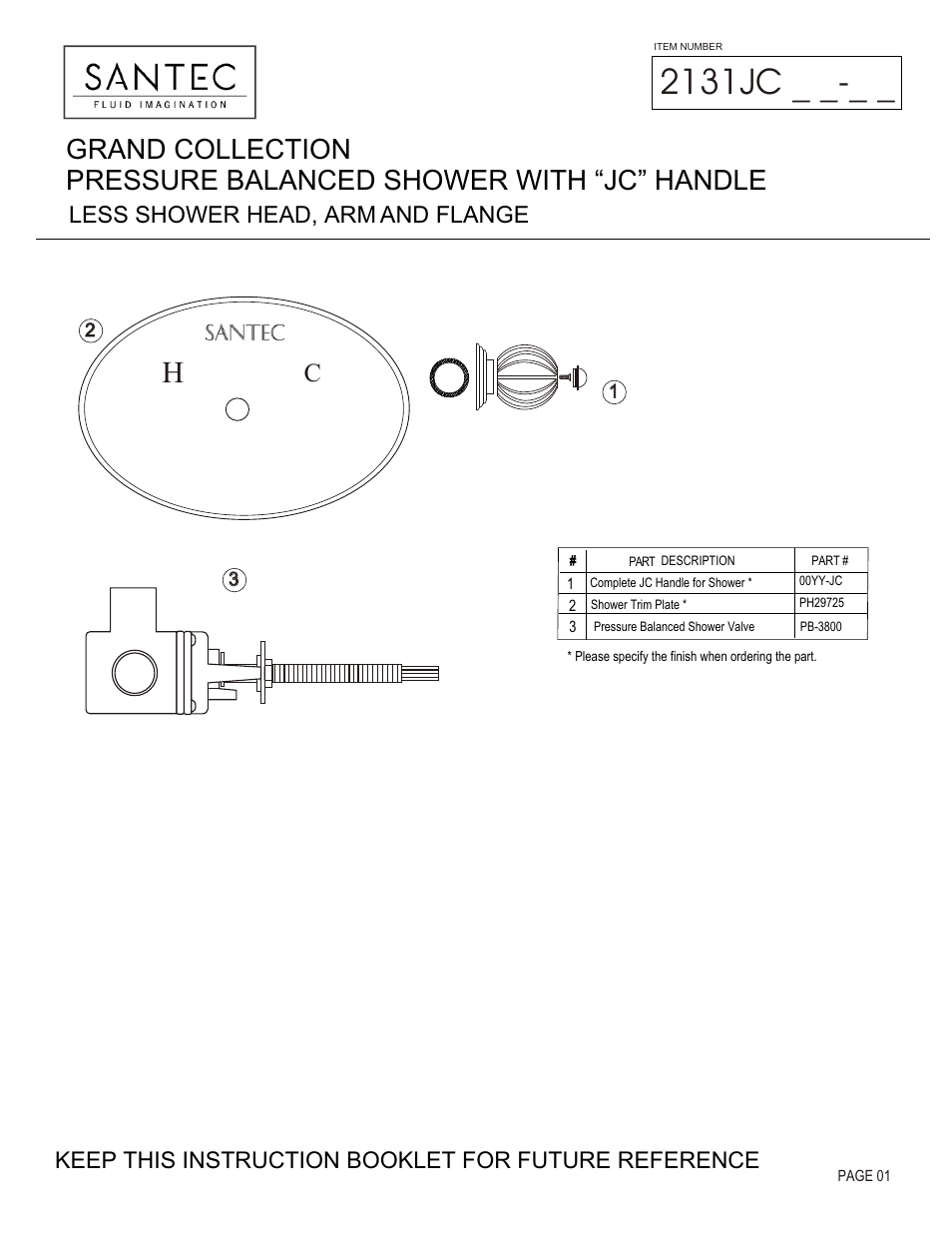 Santec 2131JC User Manual | 4 pages