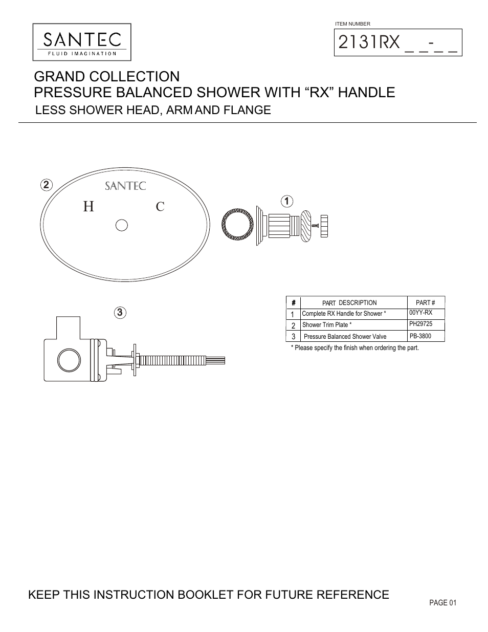 Santec 2131RX User Manual | 4 pages