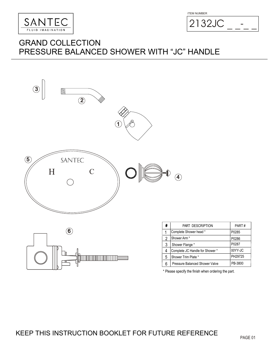 Santec 2132JC User Manual | 4 pages