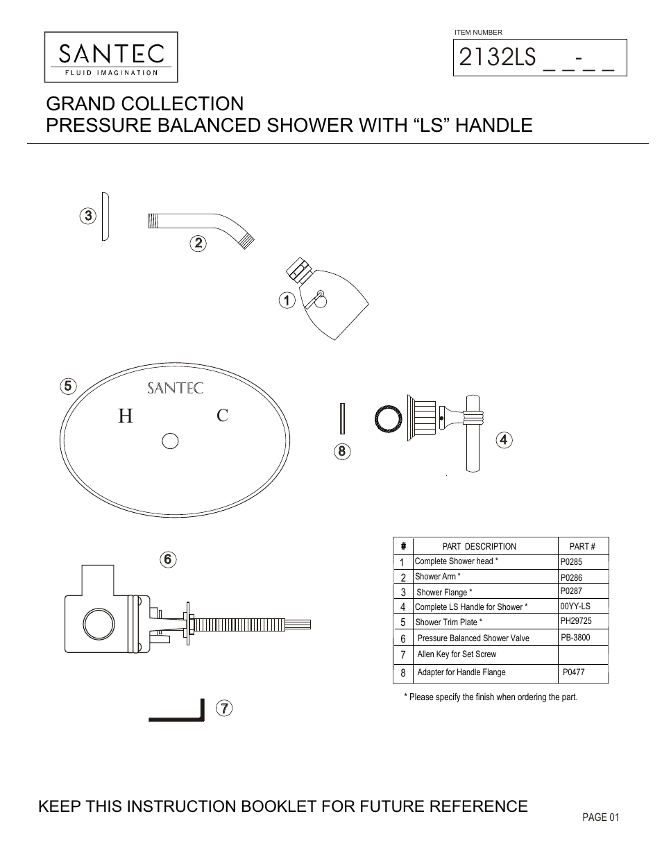 Santec 2132LS User Manual | 4 pages