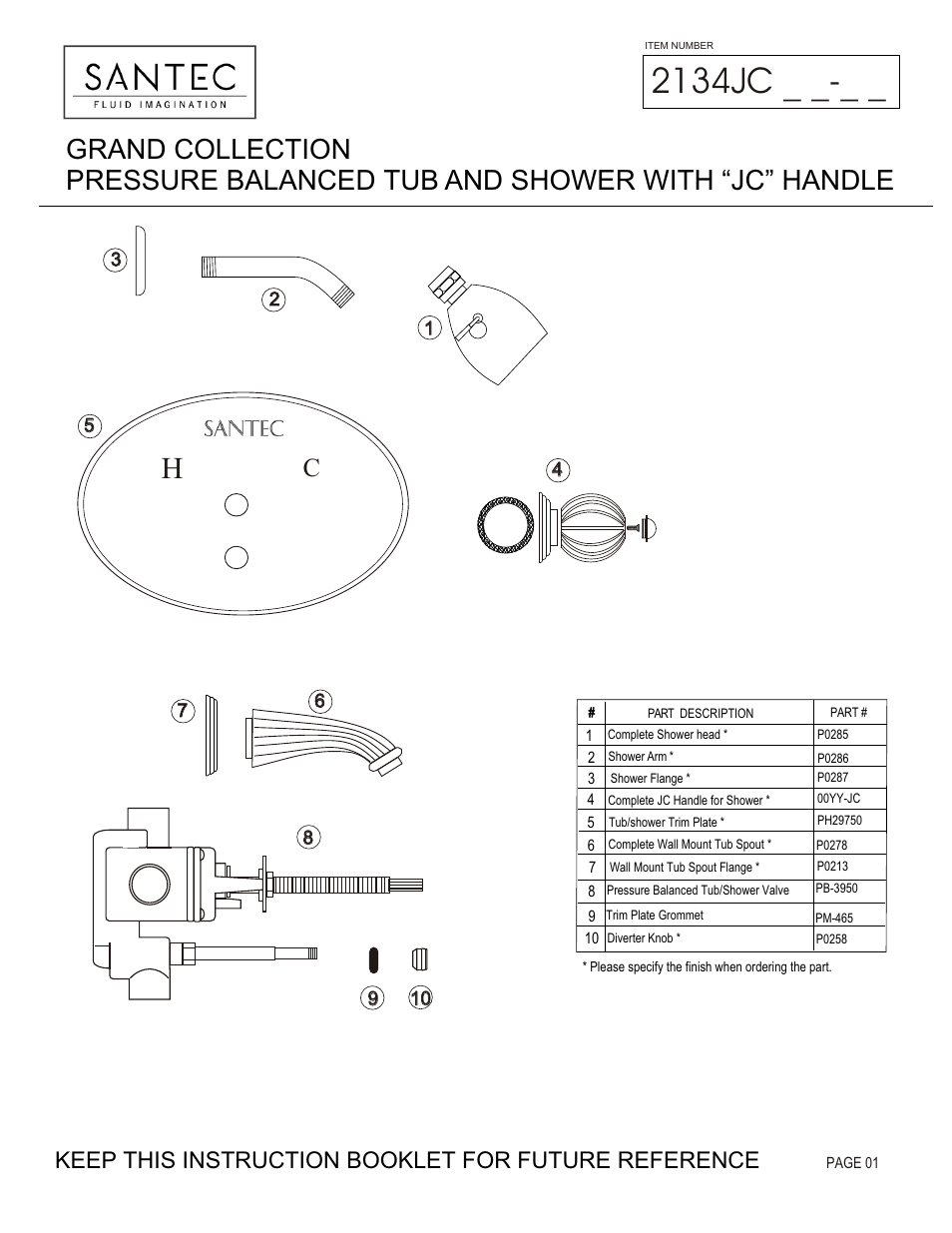 Santec 2134JC User Manual | 4 pages