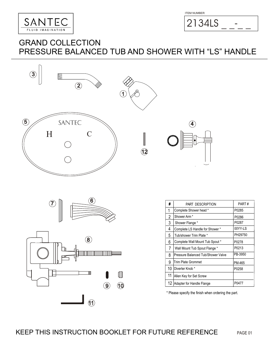Santec 2134LS User Manual | 4 pages
