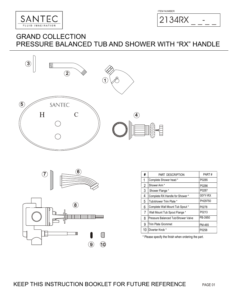 Santec 2134RX User Manual | 4 pages