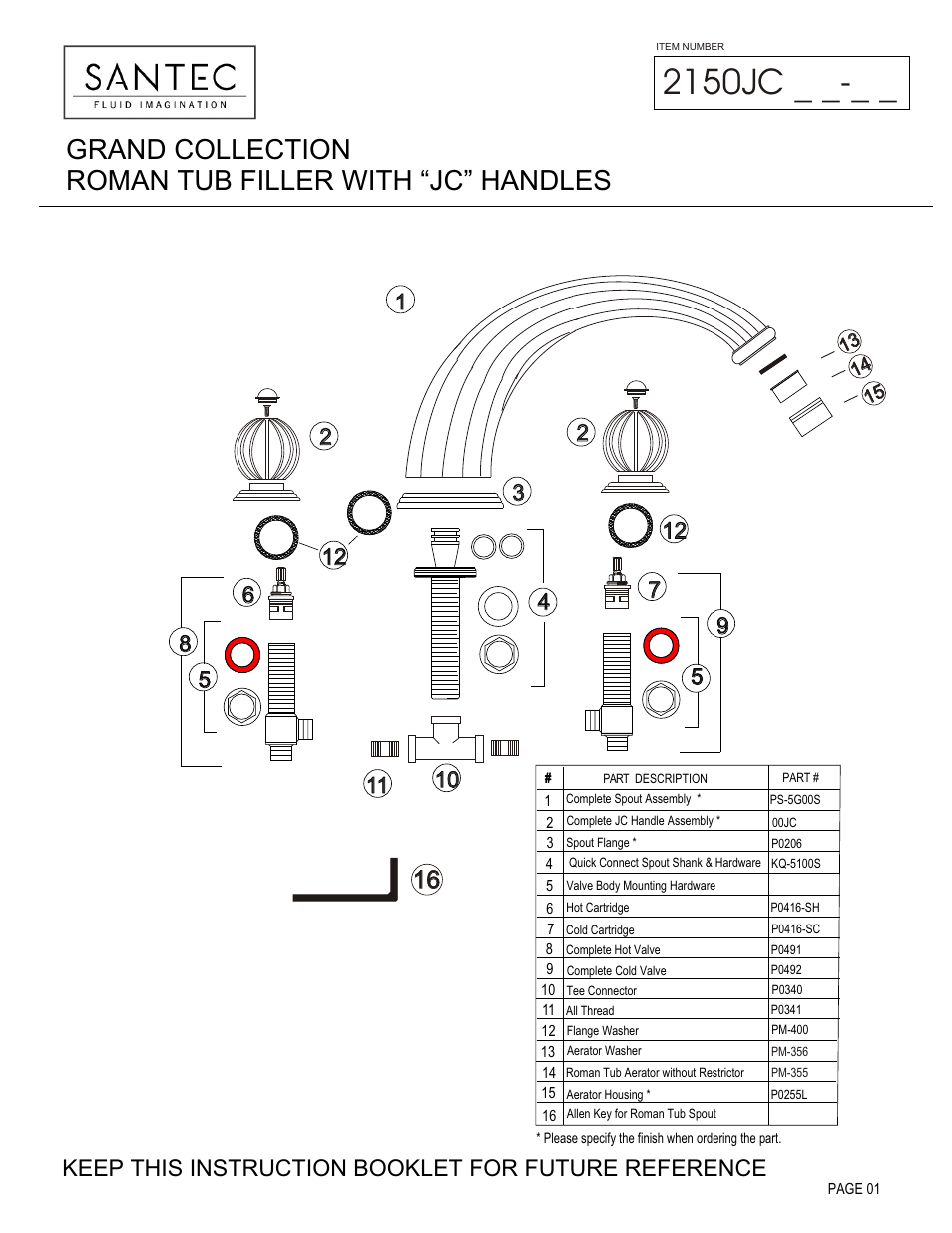 Santec 2150JC User Manual | 4 pages