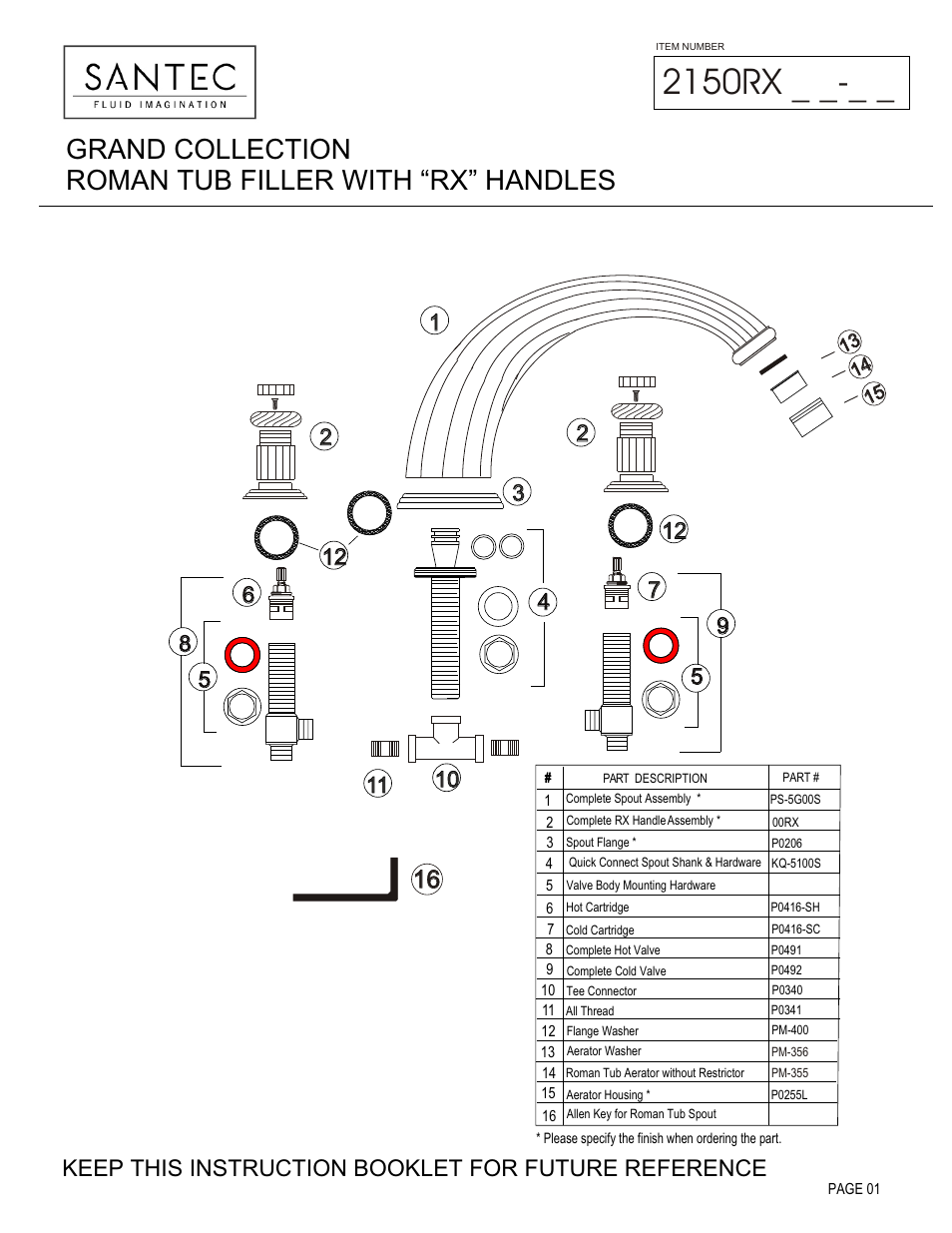 Santec 2150RX User Manual | 4 pages