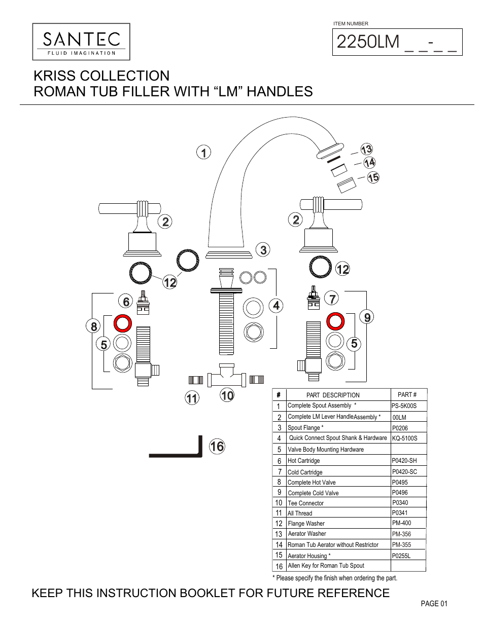 Santec 2250LM User Manual | 4 pages