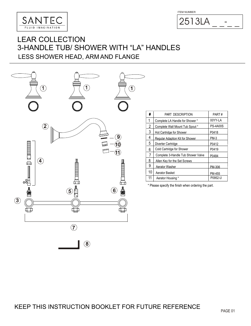 Santec 2513LA User Manual | 4 pages