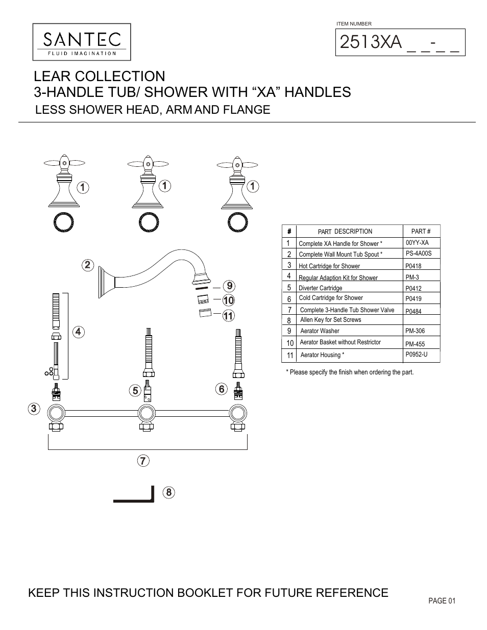 Santec 2513XA User Manual | 4 pages