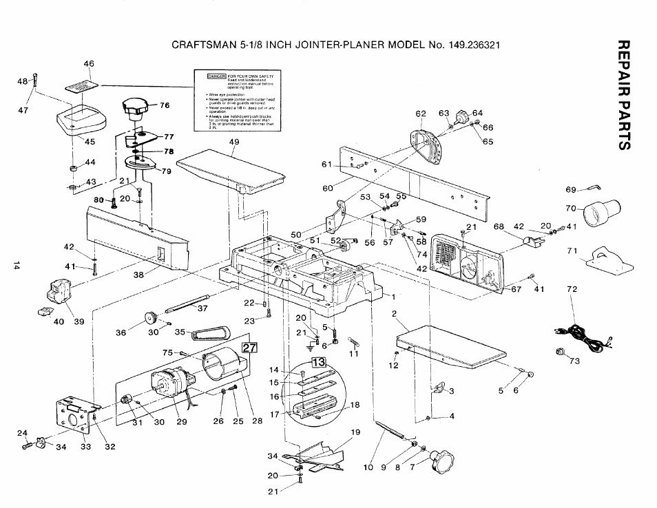 Craftsman 149.236321 User Manual | Page 14 / 16