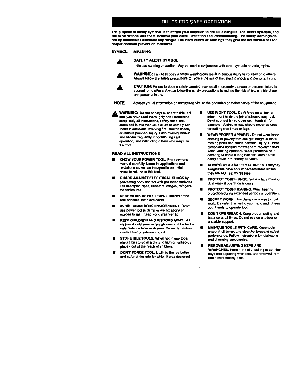 Craftsman 973.111330 User Manual | Page 3 / 16