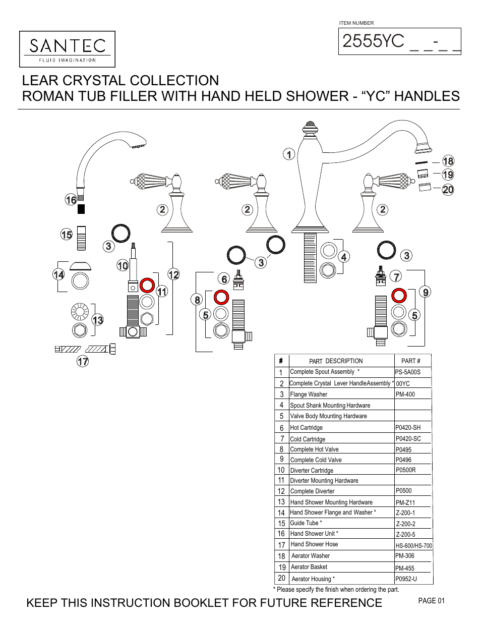 Santec 2555YC User Manual | 4 pages