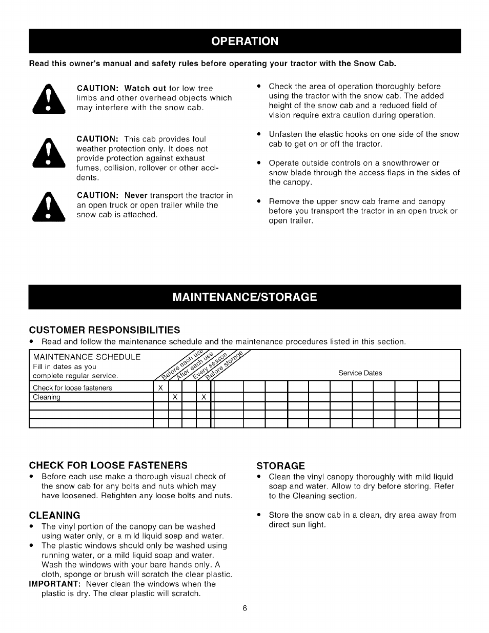 Craftsman 486.24275 User Manual | Page 6 / 8