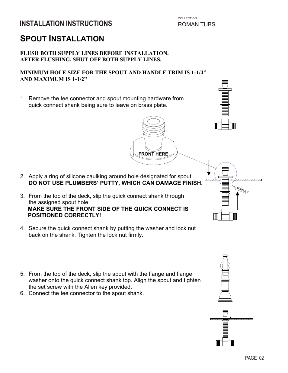 Pout, Nstallation, Installation instructions | Santec 2650EZ User Manual | Page 2 / 5