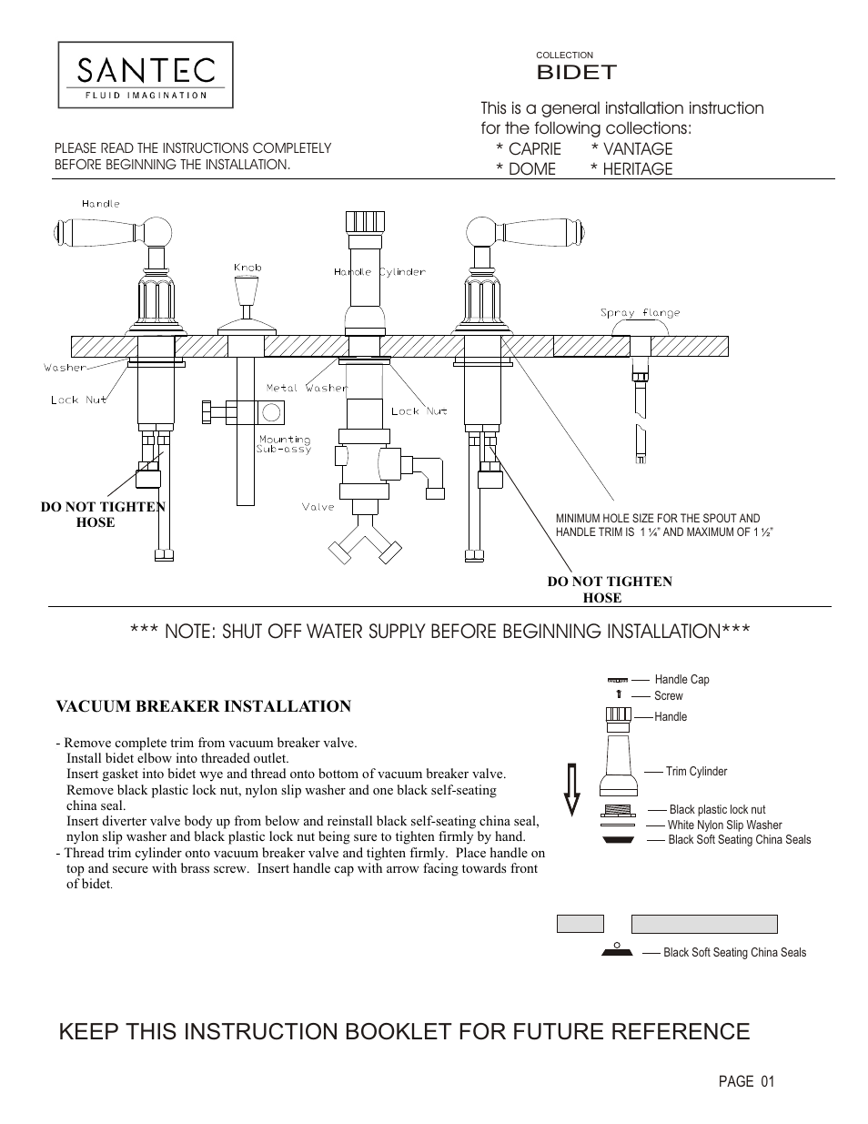Santec 2670EZ User Manual | 4 pages