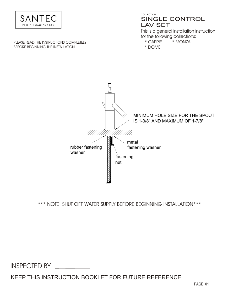 Santec 2680EK User Manual | 4 pages