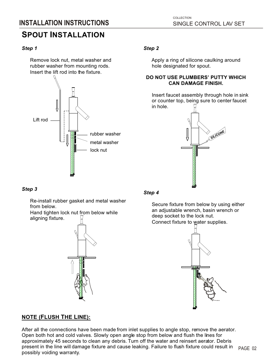 Pout, Nstallation, Installation instructions | Santec 2680EK User Manual | Page 2 / 4