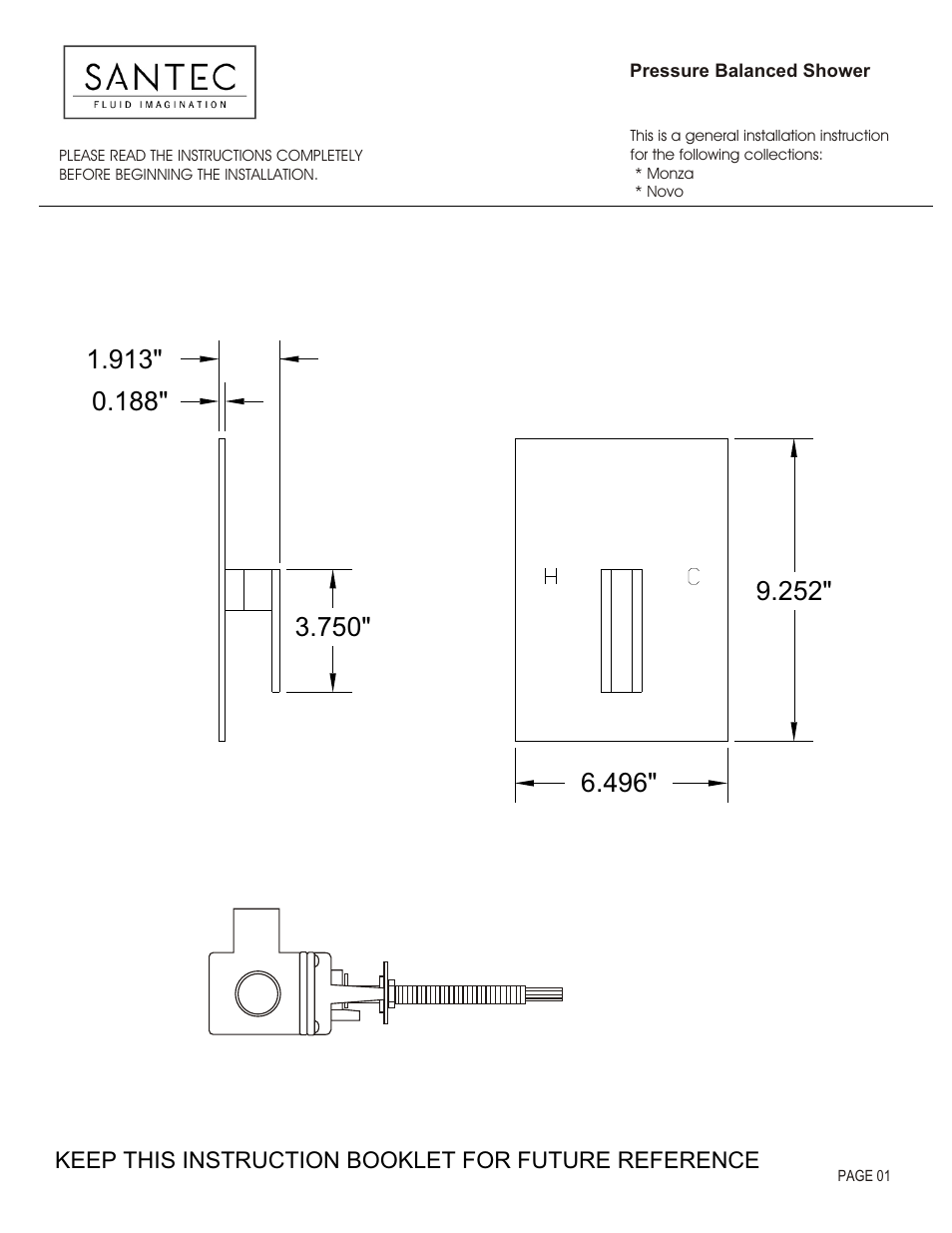 Santec 2831EM User Manual | 4 pages