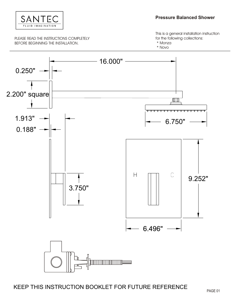 Santec 2832EM User Manual | 4 pages