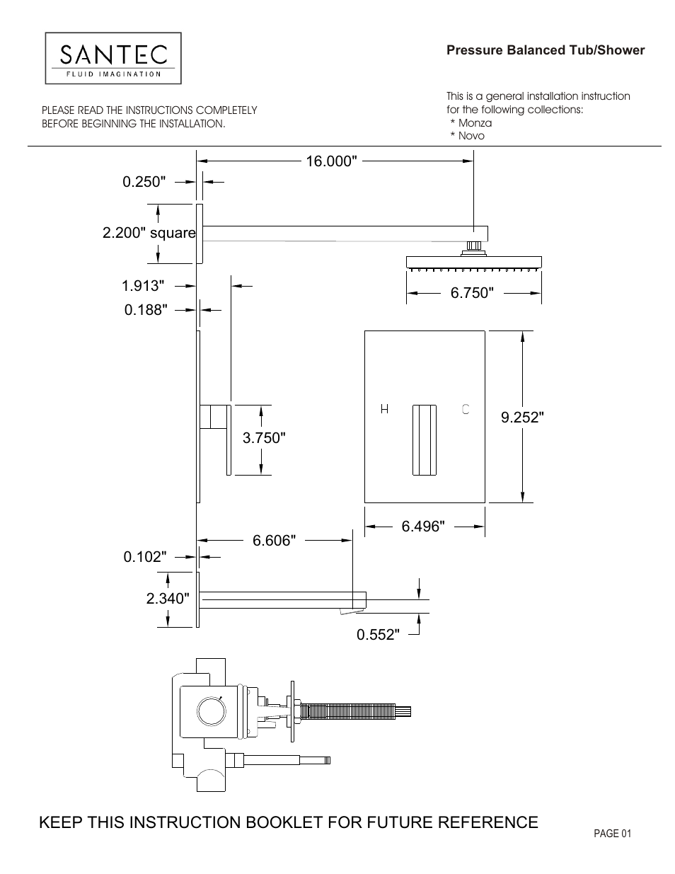 Santec 2834EM User Manual | 4 pages